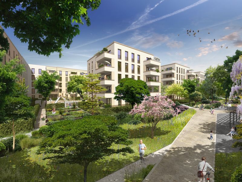 NeuIsenburg, Stadtquartier Süd Projekt GEWOBAU Gemeinnützige